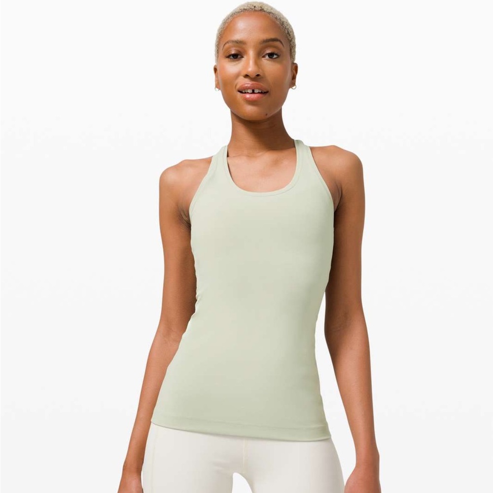 Lululemon Cool Racerback Tank - Green Fern - Size 6